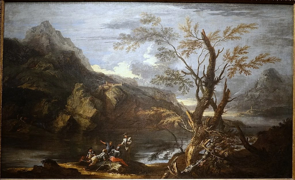 Paesaggio con fiume e figure - Mable Ringling Museum of Art, Sarasota